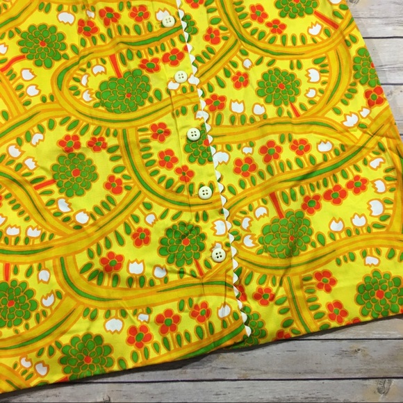 Vintage Lanz Original flower power maxi skirt - Picture 3 of 6